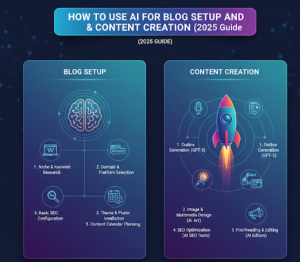 How to Use AI for Blog Setup and Content Creation (2025 Guide)